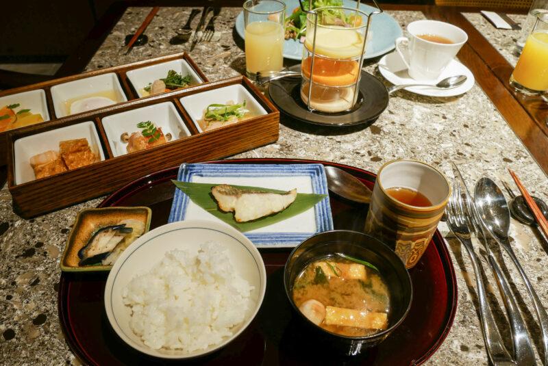 京都悠洛ホテル Mギャラリーの朝食