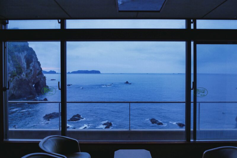 ホテル浦島の日昇館からの眺め