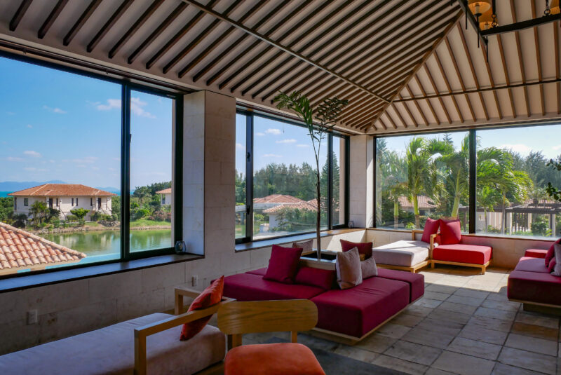 リゾナーレ小浜島のフロント